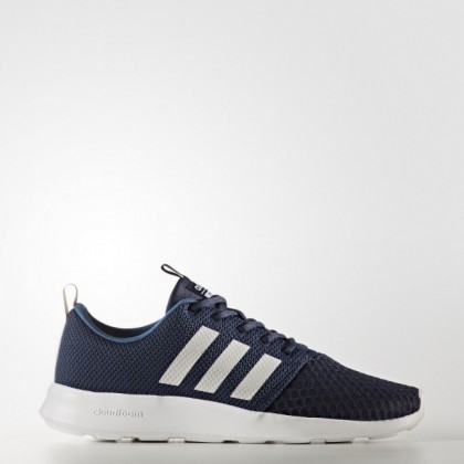 Colegial Armada/Gris Uno/Núcleo Azul Hombre Zapatillas deportivas Adidas Neo Cloudfoam Swift Racer (Bb9943)