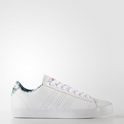 Mujer Calzado Blanco/Oscuro Naranja Rosa Adidas Neo Cloudfoam Daily Qt Clean Zapatillas (Cg5756)