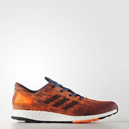 Hombre Zapatillas Adidas Rosa/Colegial Armada/Noche Armada/Solar Naranja Pure Boost (S82011)