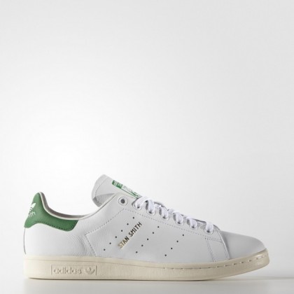 Adidas Originals Stan Smith Calzado Blanco/Verde Mujer/Hombre Zapatillas de entrenamiento (S75074)