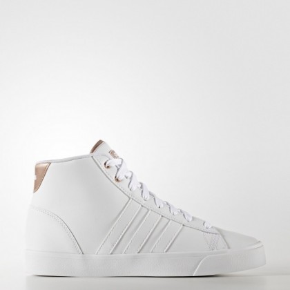 Zapatillas running Calzado Blanco/Cobre Metálico Mujer Adidas Neo Cloudfoam Daily Qt Mid (Aw4011)