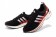 Hombre Adidas UltraLigero Boost Flyknit Negro Rojo Plata Zapatillas de deporte