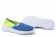 Hombre Azul/Volt/Blanco Zapatillas Adidas Neo Lite Racer Slip-On