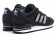 Adidas 700 Zx Hombre Zapatillas de entrenamiento Todas Negro Con Blanco Raya