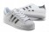 Zapatillas casual Hombre/Mujer Blanco/Plata Adidas Originals Superstar 2 Bling