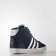 Mujer Colegial Armada/Calzado Blanco/Claro Azul Zapatillas running Adidas Neo Cloudfoam Daily Qt Mid (Aw4215)