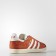 Adidas Originals Gazelle Zapatillas casual De Mujer/Hombre Naranja/Calzado Blanco/Oro Metálico (Bz0024)