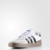Adidas Originals Busenitz Vulc Samba Edition Calzado Blanco/Núcleo Negro/Azulejo Hombre Zapatillas (Bb8449)