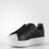 Núcleo Negro/Calzado Blanco Zapatillas Casual Mujer Adidas Originals Superstar Bold (Ba7671)