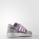Claro Gris/Ligero Rosa/Calzado Blanco Mujer Adidas Neo Cloudfoam Qt Racer Zapatillas de entrenamiento (Aw4008)
